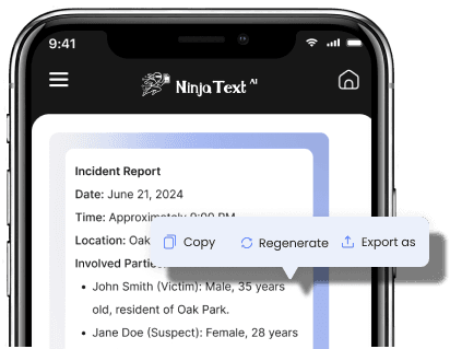 Copy, Regenerate, and Export With Ease